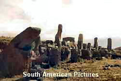 In 1961, just a row f standing stones marked the edge of the Kalasasaya
