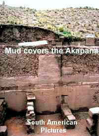 Mud covers the Akapana
